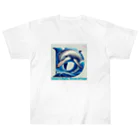 NaturalCanvasのOcean's Smile, Waves of Hope ヘビーウェイトTシャツ