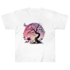 Sumyの夢幻の桜 ヘビーウェイトTシャツ