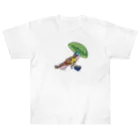 The GrandpaのThe Grandpa on the beach Heavyweight T-Shirt