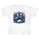 TrendWave Tokyoのパリ　ラグビー　オリンピック Heavyweight T-Shirt