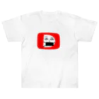 でぃーの毎日はeverydayの動画サイト風ロゴ ヘビーウェイトTシャツ
