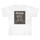 VISHNUのチンパンジーStrong！ Heavyweight T-Shirt