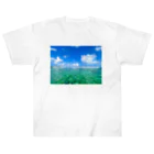 mizuphoto galleryのLife is short, so laugh heartily, love deeply. Heavyweight T-Shirt