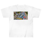 happiness_shopの事故のない未来へ Heavyweight T-Shirt