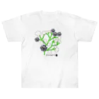 HIKARIBANAの【４月誕生月】幸せの花と石 Heavyweight T-Shirt