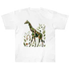 ロボぞう工務店のキリンの空中庭園 Heavyweight T-Shirt