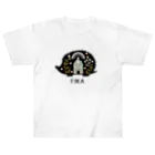 ZenCの【FIKA 北欧 ハリネズミ】 Heavyweight T-Shirt
