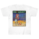 nidan-illustrationのMAX GALAXY ヘビーウェイトTシャツ