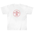 stereovisionのNO ALCOHOL, NO LIFE. Heavyweight T-Shirt