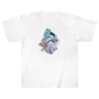 SANKAKU DESIGN STOREの天然石と多肉植物の生け花。 Heavyweight T-Shirt