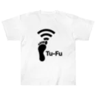 くいなの母のTu-Fu(痛風)受信中 ヘビーウェイトTシャツ