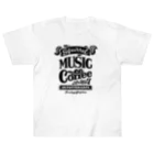 SUNDAYS GRAPHICSの りすカフェ2017(黒ロゴ) ヘビーウェイトTシャツ