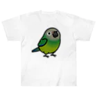 Cody the LovebirdのChubby Bird シモフリインコ ヘビーウェイトTシャツ