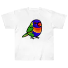 Cody the LovebirdのChubby Bird　ゴシキセイガイインコ Heavyweight T-Shirt