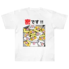 まめるりはことりの密です！オカメインコさん【まめるりはことり】 ヘビーウェイトTシャツ