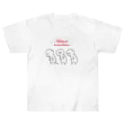 hatakeda_labの猫背なんです Heavyweight T-Shirt