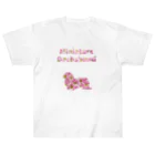 onehappinessのミニチュアダックスフンドとデイジー Heavyweight T-Shirt