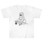 Aliviostaのモナリザ イラスト Heavyweight T-Shirt