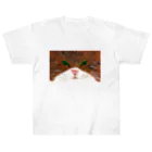 HiMUKAiのかおTシャツ＿猫ちゃん Heavyweight T-Shirt