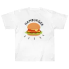 ぷるんぷるんストアのハンバーガーと言いつつチーズバーガー ヘビーウェイトTシャツ