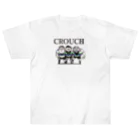 b.n.d [街中でもラグビーを！]バインドの【ラグビー / Rugby】 CROUCH Heavyweight T-Shirt