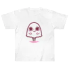 Ri0のいたずらおばけちゃん(ぴんく) ヘビーウェイトTシャツ