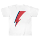 DRIPPEDのLIGHTNING BOLT -GLAM ROCK MAKE UP- ヘビーウェイトTシャツ