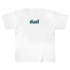 udawakaのお父さん（dad) ダッド ヘビーウェイトTシャツ