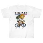 nidan-illustrationの“ZIG-ZAG” 2 ヘビーウェイトTシャツ