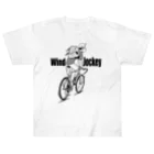 nidan-illustrationの"Wind Jockey" Heavyweight T-Shirt