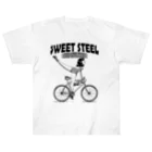 nidan-illustrationの"SWEET STEEL Cycles" #1 Heavyweight T-Shirt