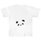 田中ザビエル世界のどうぶつの【SUZURI限定】FACE PANDA DA DA ECO ヘビーウェイトTシャツ