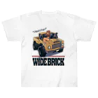 nidan-illustrationの"WIDE BRICK" Heavyweight T-Shirt