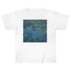 夢野ゆあ🍀しょっぷ🐇のWater Lilies ヘビーウェイトTシャツ