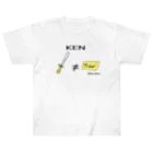 Draw freelyのKEN Heavyweight T-Shirt