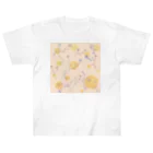 Lily bird（リリーバード）のパステル草花 Heavyweight T-Shirt