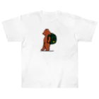 ＋Whimsyのcamp bear Heavyweight T-Shirt