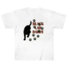 ハッピー・ラブラドールズのBlack Lab Daddy　ブラックラブラドール Heavyweight T-Shirt