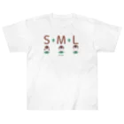 イラスト MONYAAT のスズメがちゅん SMLTシャツ Heavyweight T-Shirt