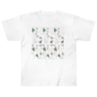 まめるりはことりのたっぷり文鳥ちゃん【まめるりはことり】 Heavyweight T-Shirt