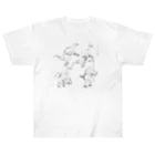 segasworksのデイノケイルス（毛筆画） Heavyweight T-Shirt