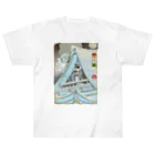 nidan-illustrationの"女雪宮・冬" #1 Heavyweight T-Shirt