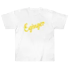 mincruのEginger（エギンガー）_文字ver ヘビーウェイトTシャツ