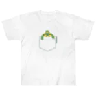 めろんぽっぷのお店だよのポケットからミシシッピアカミミガメ　大ポケット Heavyweight T-Shirt