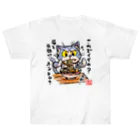 NECOSUKE'S DEPT STOREのｺﾚｼﾞｬﾅｲ猫と拉麺ver2.5J ヘビーウェイトTシャツ