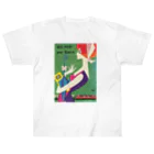 YS VINTAGE WORKSのドイツ国鉄 DB レディー２　日傘 Heavyweight T-Shirt