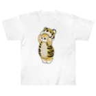 mofusandのねこかぶり（とら） Heavyweight T-Shirt