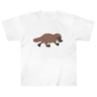 SAKUMA RECORDSのふりかえるカモノハシ Heavyweight T-Shirt