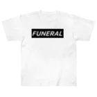 Funeral（Itsuki Miyamura）のFUNERAL（BLACK） Heavyweight T-Shirt