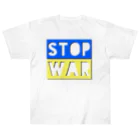 LalaHangeulのSTOP WAR  ヘビーウェイトTシャツ